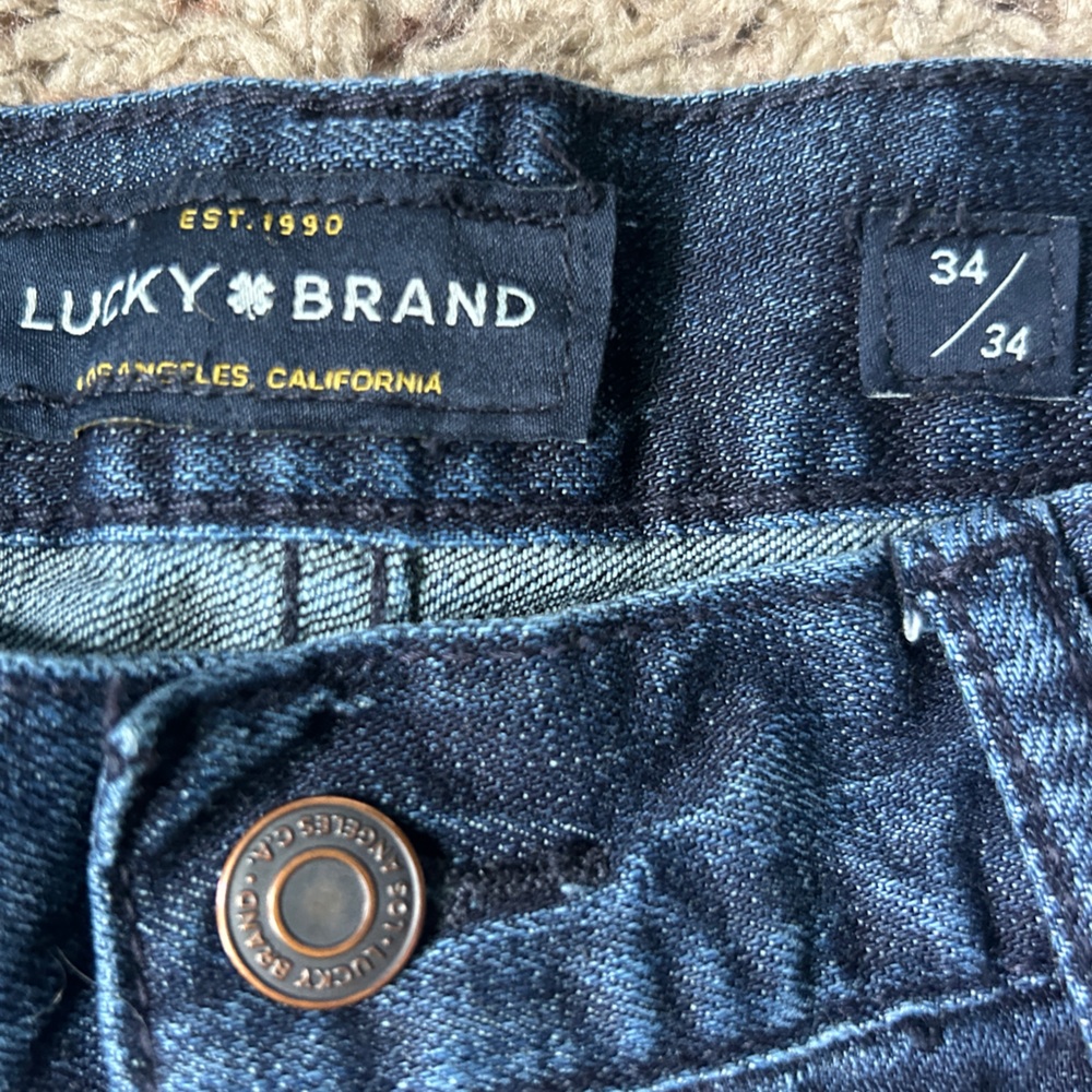 Lucky Brand Dark Blue Denim Jeans